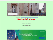 Tablet Screenshot of neckarradweg.de